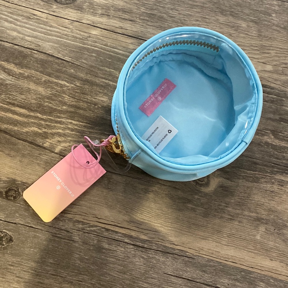 Stoney clover clear front blue target pouch